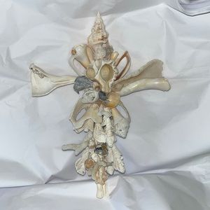 Sea Shell Cross HandMade